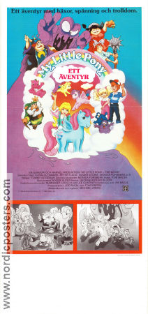 My Little Pony 1987 movie poster Sherry Lynn Bonnie Zacherle From TV Animation