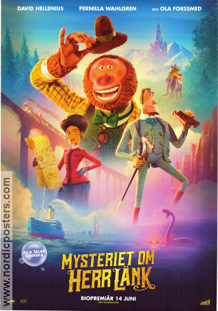 Missing Link 2019 movie poster Hugh Jackman Chris Butler Animation