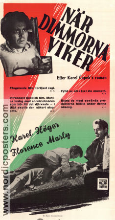 Krakatit 1948 movie poster Karel Höger Florence Marly Otakar Vavra Country: Czechoslovakia