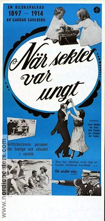 När seklet var ungt 1961 movie poster Gardar Sahlberg