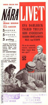 Brink of Life 1958 movie poster Eva Dahlbeck Ingrid Thulin Bibi Andersson Barbro Hiort af Ornäs Erland Josephson Max von Sydow Ingmar Bergman