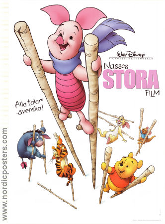 Piglet´s Big Movie 2003 movie poster Nalle Puh Winnie the Pooh Francis Glebas Animation