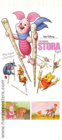 Piglet´s Big Movie 2003 movie poster Nalle Puh Winnie the Pooh Francis Glebas Animation
