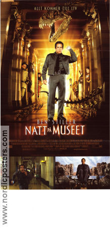 Natt på museet 2006 poster Ben Stiller Carla Gugino Ricky Gervais Shawn Levy