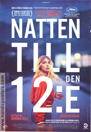 La nuit du 12 2022 movie poster Bastien Bouillon Bouli Lanners Théo Cholbi Dominik Moll