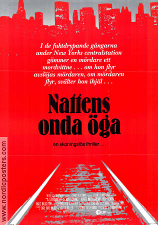 Nattens onda öga 1982 poster Kate Mulgrew Rip Torn Seas S Cunnigham