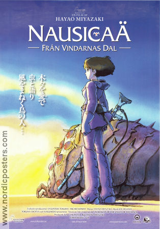 Nausicaä 1984 poster Hayao Miyazaki Filmbolag: Studio Ghibli Hitta mer: Anime Filmen från: Japan Animerat