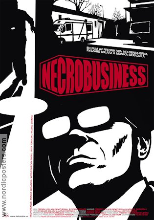 Necrobusiness 2007 movie poster Fredrik von Krusenstjerna