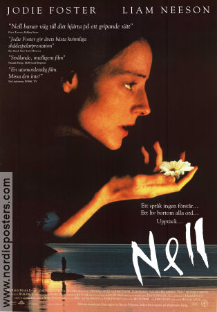 Nell 1994 movie poster Jodie Foster Liam Neeson Natasha Richardson Michael Apted