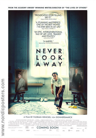 Never Look Away 2018 poster Tom Schilling Sebastian Koch Paula Beer Florian Henckel von Donnersmarck