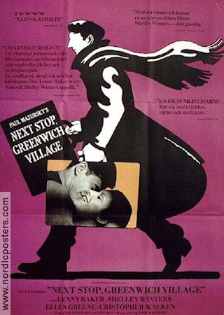 Next Stop Greenwich Village 1976 poster Lenny Baker Paul Mazursky