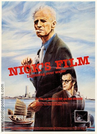 Nick´s Film Lightning Over Water 1980 movie poster Gerry Bamman Wim Wenders