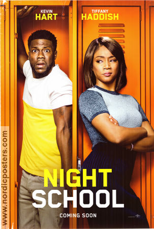 Night School 2018 movie poster Kevin Hart Tiffany Haddish Rob Riggle Malcolm D Lee