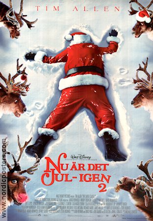 The Santa Claus 2 2002 movie poster Tim Allen Spencer Breslin Elizabeth Mitchell Michael Lembeck Holiday