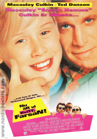 Getting Even with Dad 1994 movie poster Macaulay Culkin Ted Danson Glenne Headly Howard Deutch