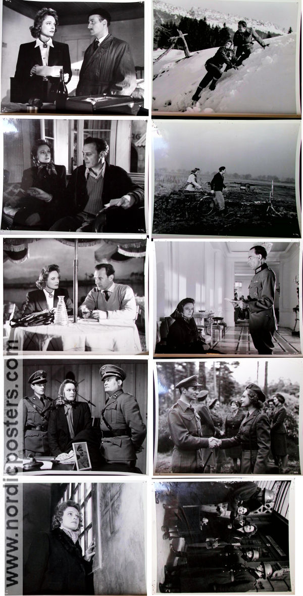 Odette Agent S23 1950 filmfotos Anna Neagle Trevor Howard Marius Goring Herbert Wilcox