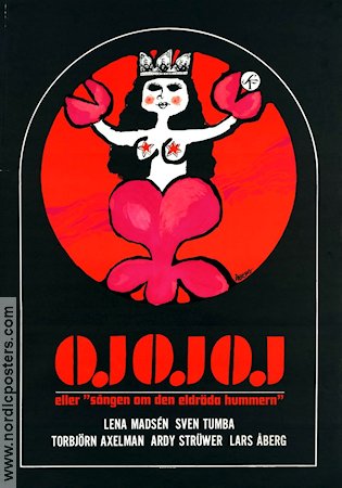 Oj oj oj 1965 movie poster Lasse Åberg Ardy Strüwer Sven Tumba Torbjörn Axelman Artistic posters