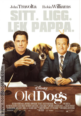 Old Dogs 2009 movie poster Robin Williams John Travolta Walt Becker Dogs