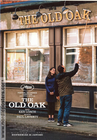 The Old Oak 2023 movie poster Dave Turner Ebla Mari Claire Rodgerson Ken Loach