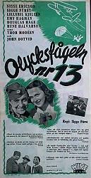 Olycksfågeln nr 13 1942 movie poster Sigge Fürst Thor Modéen