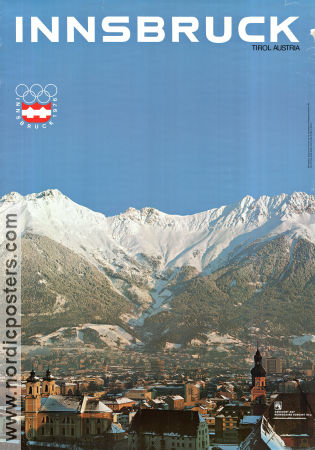 Olympic Games Innsbruck 1976 poster Olympic Winter sports