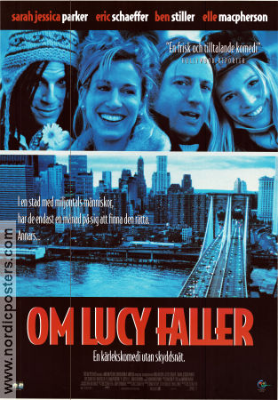 If Lucy Fell 1996 movie poster Sarah Jessica Parker Ben Stiller Eric Schaeffer