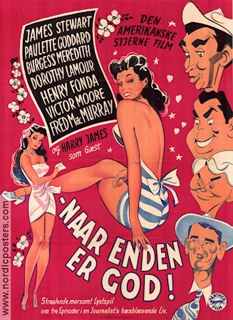 On Our Merry Way 1948 movie poster Paulette Goddard James Stewart Henry Fonda Dorothy Lamour