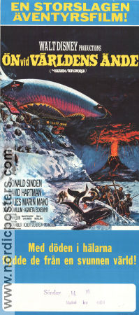 The Island at the Top of the World 1974 movie poster Donald Sinden Agneta Eckemyr Robert Stevenson
