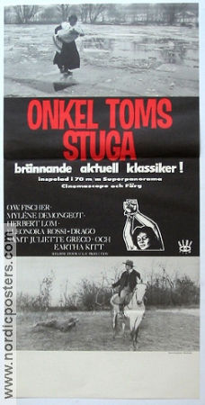 Uncle Tom´s Cabin 1965 movie poster John Kitzmiller Herbert Lom Olive Moorefield Geza von Radvanyi