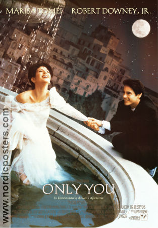 Only You 1994 movie poster Marisa Tomei Robert Downey Jr Norman Jewison Romance