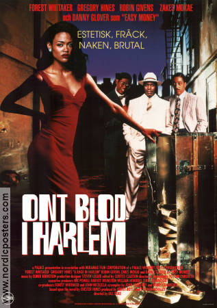 A Rage in Harlem 1991 movie poster Forest Whitaker