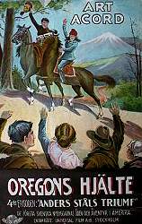 The Oregon Trail 1925 movie poster Art Acord