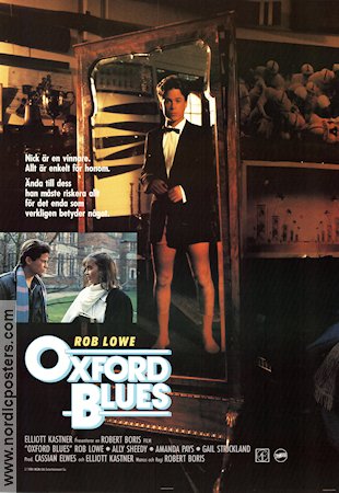 Oxford Blues Poster 1984 Rob Lowe Original