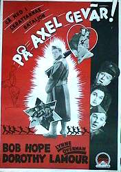 Caught in the Draft 1941 movie poster Bob Hope Dorothy Lamour War