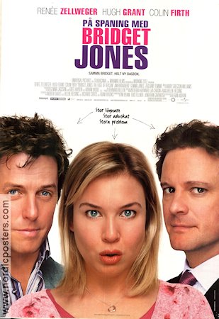 Bridget Jones: The Edge of Reason 2004 movie poster Renée Zellweger Colin Firth Hugh Grant Beeban Kidron Romance