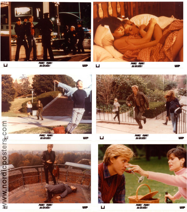 Gotcha! 1985 lobby card set Anthony Edwards Linda Fiorentino Jsu Garcia Jeff Kanew Agents