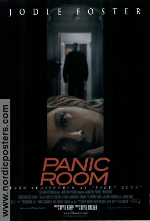 Panic Room 2002 movie poster Jodie Foster Kristen Stewart Forest Whitaker David Fincher