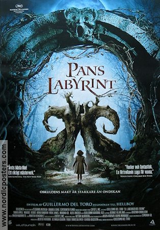 El laberinto del fauno 2006 movie poster Ivana Baquero Guillermo Del Toro Spain