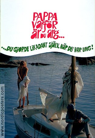 Pappa varför är du arg 1968 movie poster Arne Stivell Lissi Alandh