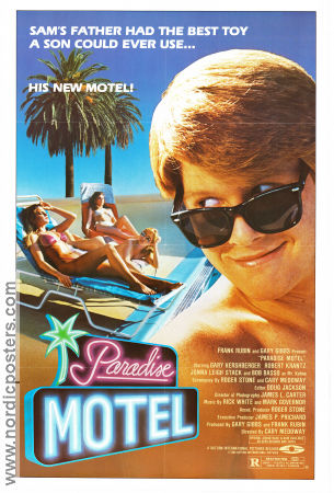 Paradise Motel 1985 movie poster Gary Hershberger Robert Krantz Jonna Leigh Stack Cary Medoway