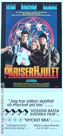 Pariserhjulet 1993 movie poster Jakob Eklund Helena Bergström Claes Malmberg Clas Lindberg