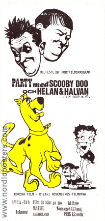 Party med Scooby Doo 1980 movie poster Betty Boop Animation