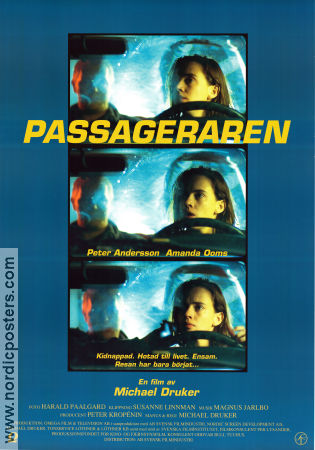 Passageraren 1995 movie poster Peter Andersson Amanda Ooms Mathias Eckhoff Michael Druker