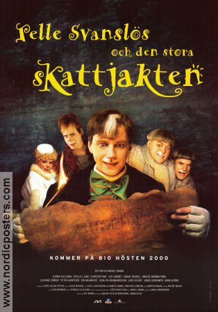 Pelle Svanslös och den stora skattjakten 2000 movie poster Björn Kjellman Cecilia Ljung Christer Fant Mikael Ekman Find more: Pelle Svanslös From TV Cats