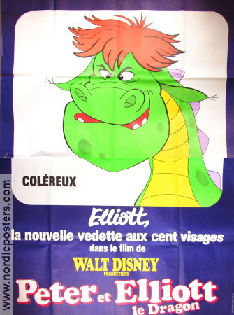 Peter och draken Elliott 1977 poster Helen Reddy Mickey Rooney Don Chaffey Filmbolag: Walt Disney Hitta mer: Large Poster Dinosaurier och drakar Musikaler