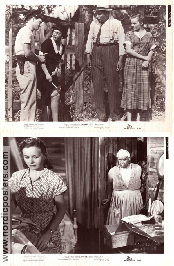 Pinky 1949 photos Jeanne Crain Ethel Barrymore Ethel Waters Elia Kazan