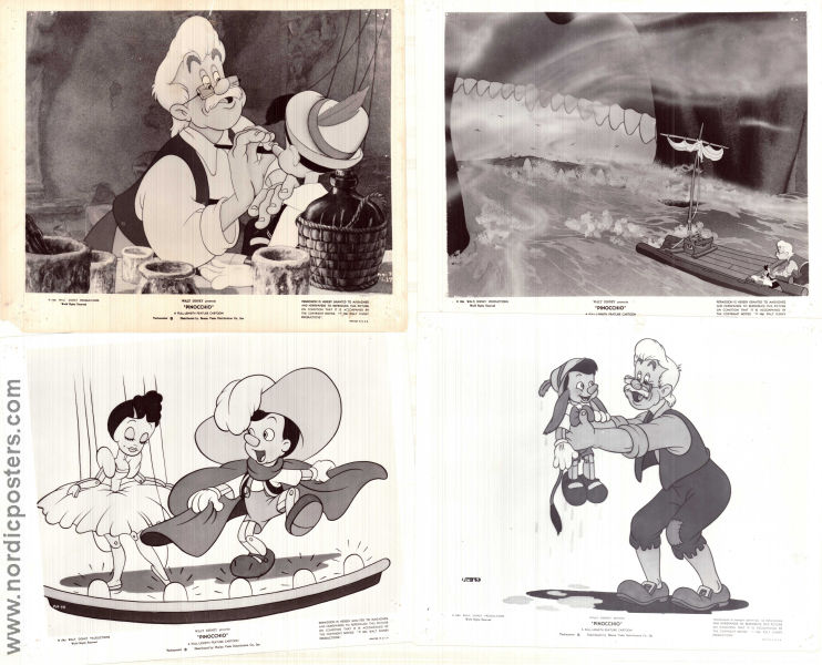 Pinocchio 1940 photos Dickie Jones Norman Ferguson Animation