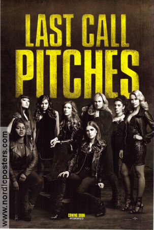 Pitch Perfect 3 2017 movie poster Anna Kendrick Rebel Wilson Brittany Snow