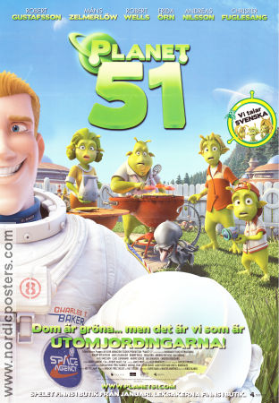 Planet 51 2009 movie poster Robert Gustafsson Jorge Blanco Animation