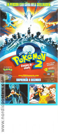 Pokémon the Movie 2000 1999 movie poster Veronica Taylor Kunihiko Yuyama Animation